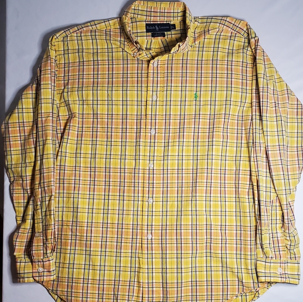 Polo Ralph Lauren Blake Yellow Plaid